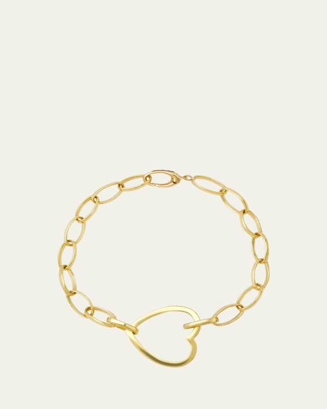 Medium Edith Open Heart Bracelet